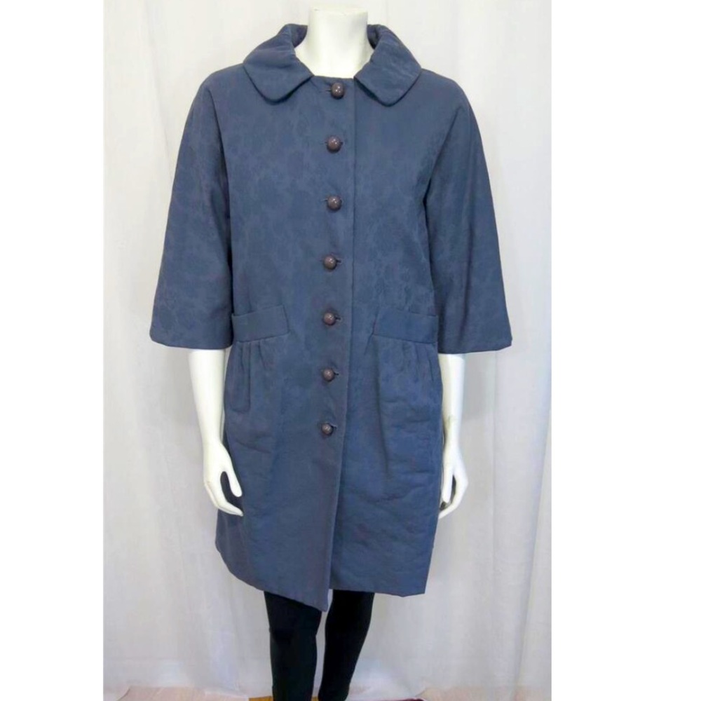STUNNING VINTAGE RETRO SMOKEY PURPLE MARC BY MARC JACOBS Dress/ COAT